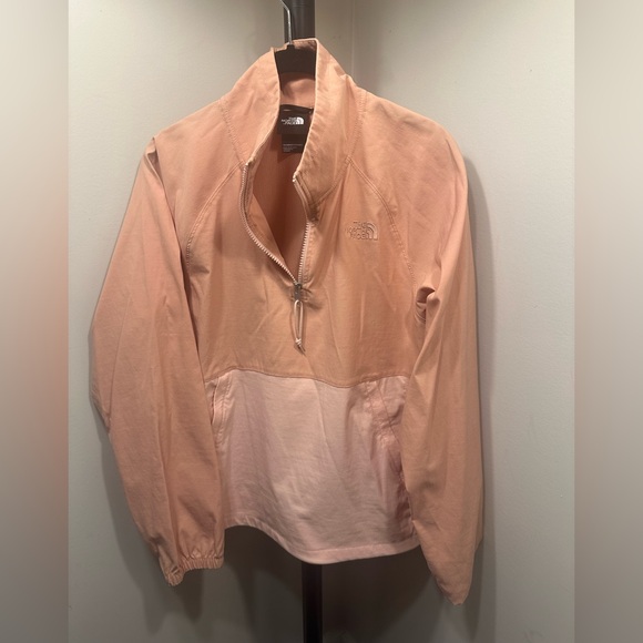 The North Face Women’s Class V Windbreaker Jacket – Café Crème/Pink, Size Small - Picture 1 of 1